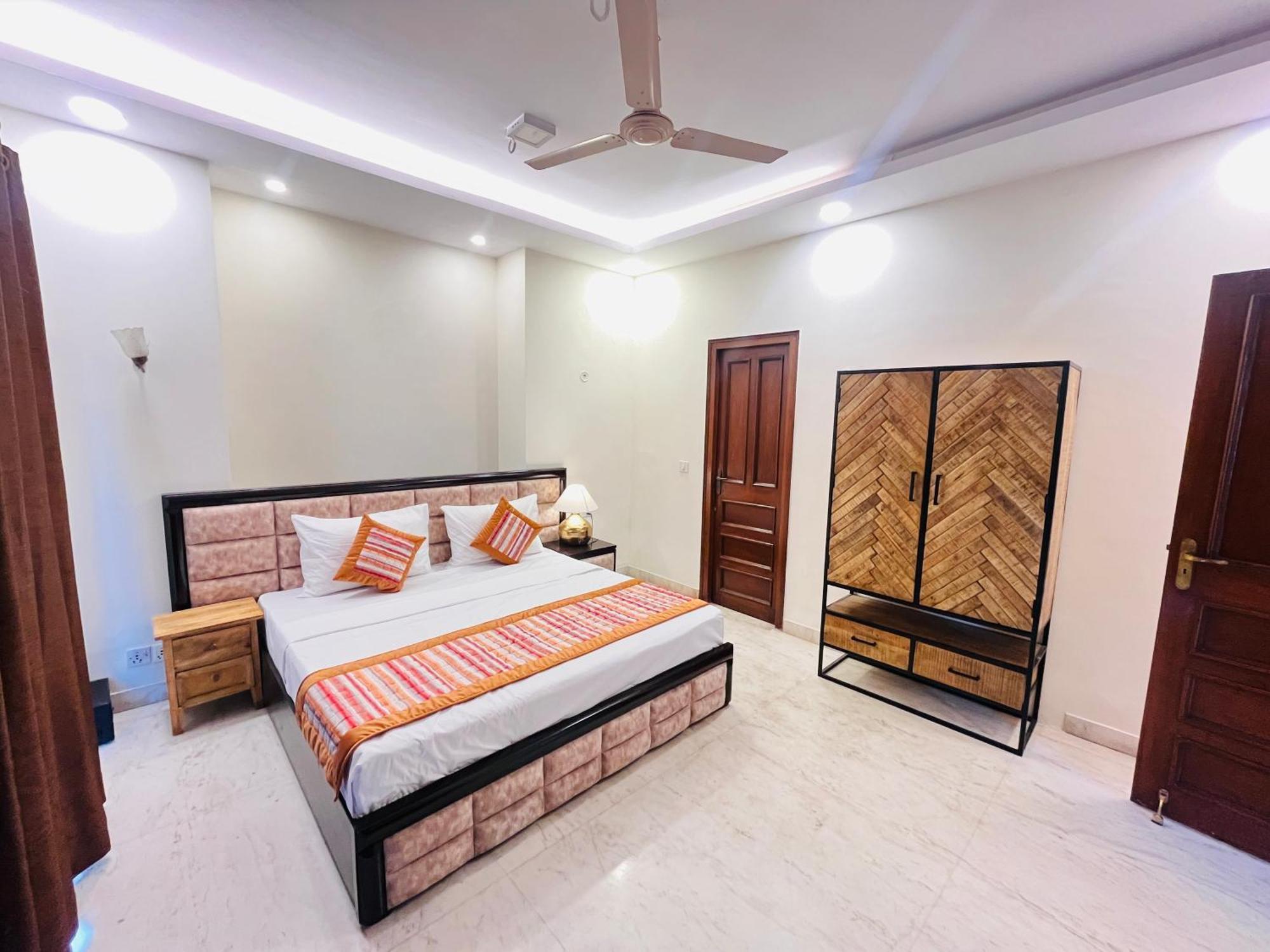 Grove Residency Hauz Khas New Delhi Couple Friendly Hotell Exteriör bild
